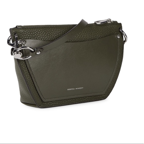 Rebecca Minkoff Mini Hayden Leather Crossbody Bag - Picture 2 of 5